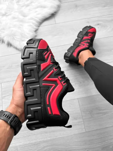 Adidasi barbati VSC Greca rosii 081 T53-1